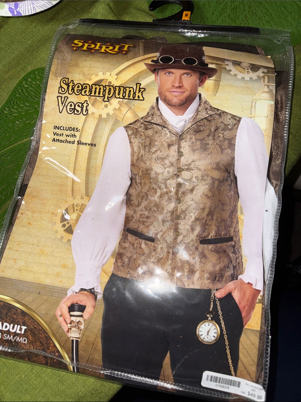 Steampunk Vest Adult Small/Medium Size